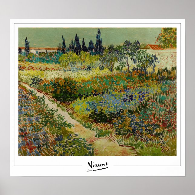 Poster d'art Vincent Van Gogh Zedign #6-2 (Devant)