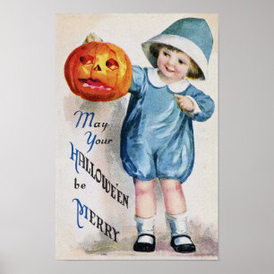 Poster d'art Vintage Halloween