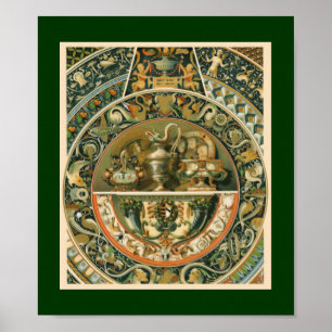 Poster d'art Vintage Renaissance Design