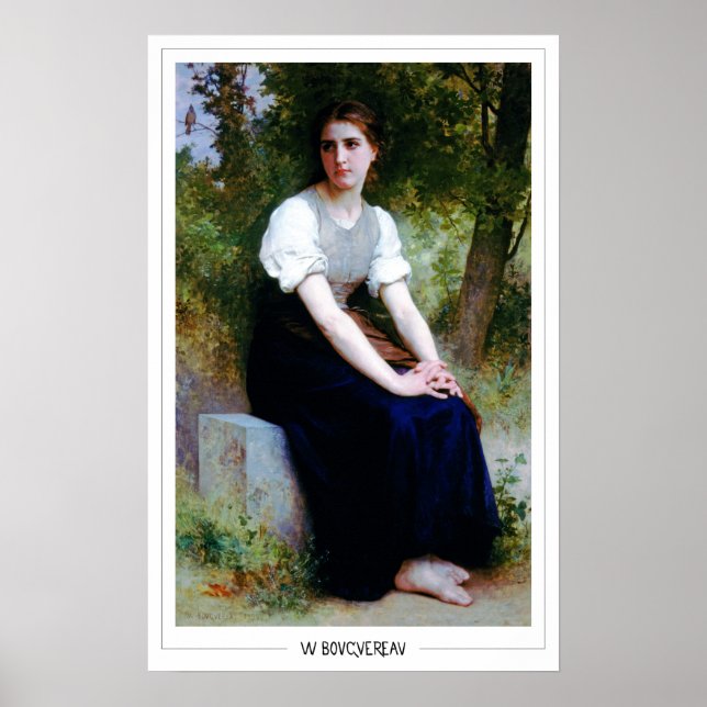 Poster d'art William-Adolphe Bouguereau Zedign #19 (Devant)