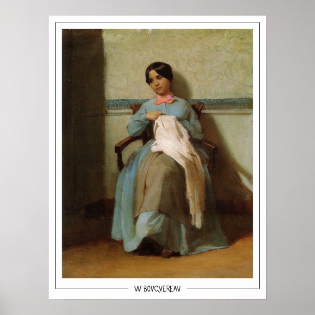 Poster d'art William-Adolphe Bouguereau Zedign #22 (Devant)