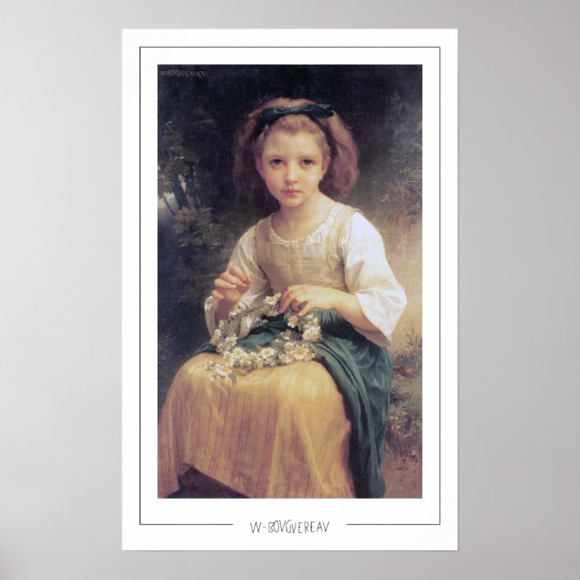 Poster d'art William-Adolphe Bouguereau Zedign #34 (Devant)