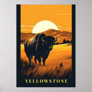 Poster d'art Yellowstone