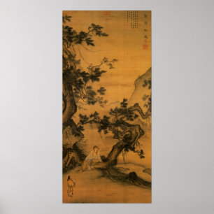 Poster d'artisanat chinois