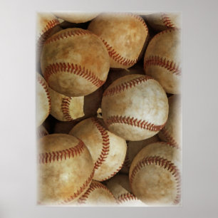 Poster d'artisanat de baseball