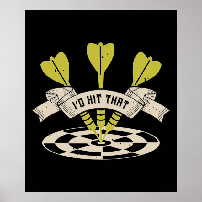 Poster Darts (Devant)