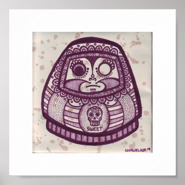 Poster Daruma 04 (Devant)