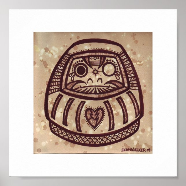 Poster Daruma 07 (Devant)