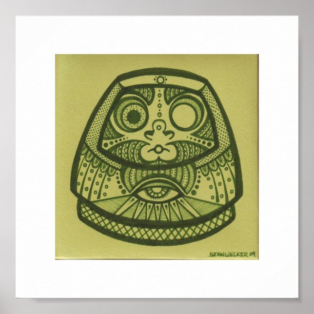 Poster Daruma 10 (Devant)