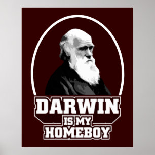 Poster Darwin Est Mon Enfant