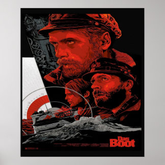 Poster Das Boot Cult Film de cinéma par le réalisateur de