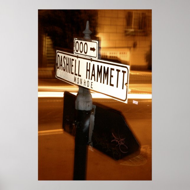 Poster Dashell Hammett (Devant)