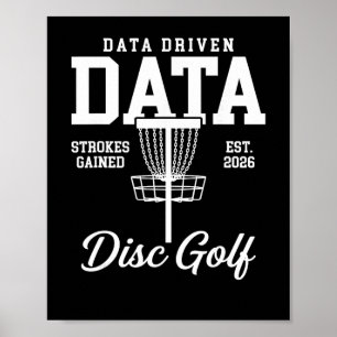 Poster Data Driven Data Strokes Gained Disc Golf