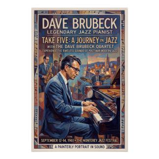 Poster Dave Brubeck