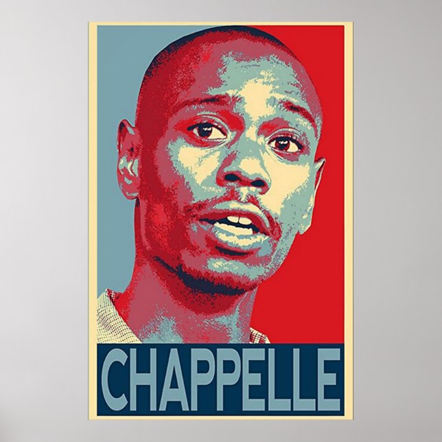 POSTER DAVE CHAPPELLE FUNNY (Devant)