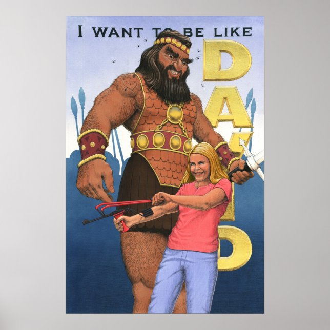 Poster David et Goliath-Girl (Devant)