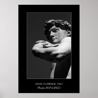 POSTER DAVID, FLORENCE, ITALIE