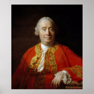 Poster David Hume par Allan Ramsay (1766)