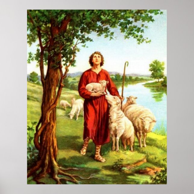 Poster David le berger (Devant)