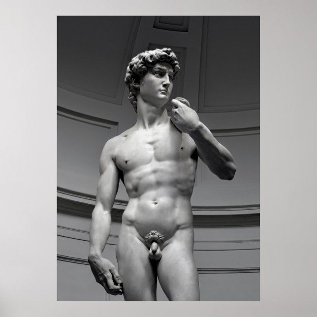 Poster DAVID par MICHELANGELO (Devant)