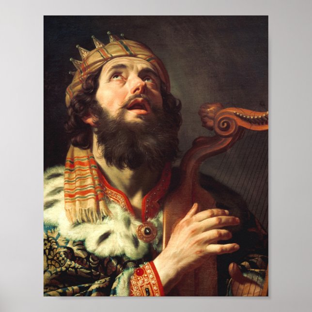 Poster David Roi D'Israël (Devant)