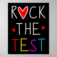 Day Rock The Test Teacher Test Day Funny Teache