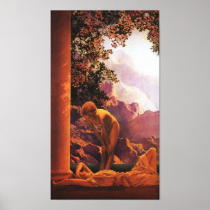 Poster Daybreak, Maxfield Parrish