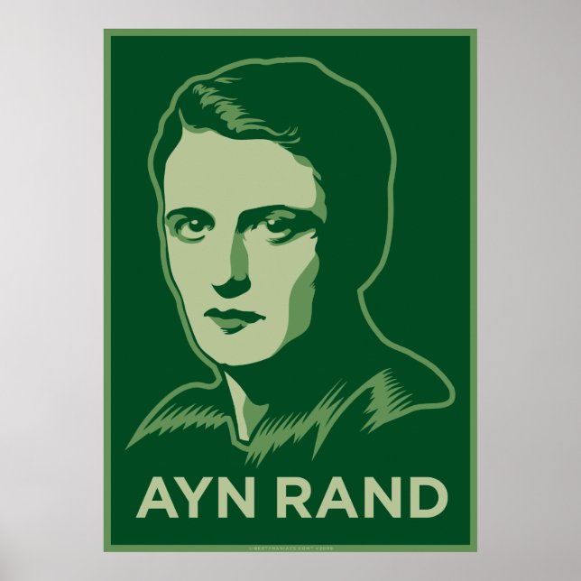 Poster d'Ayn Rand (Devant)