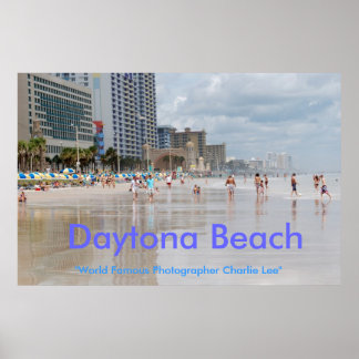 Poster Daytona Beach, "World Famou...