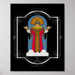 Poster Dazhbog Ancien Mythe Slave Païen Russie