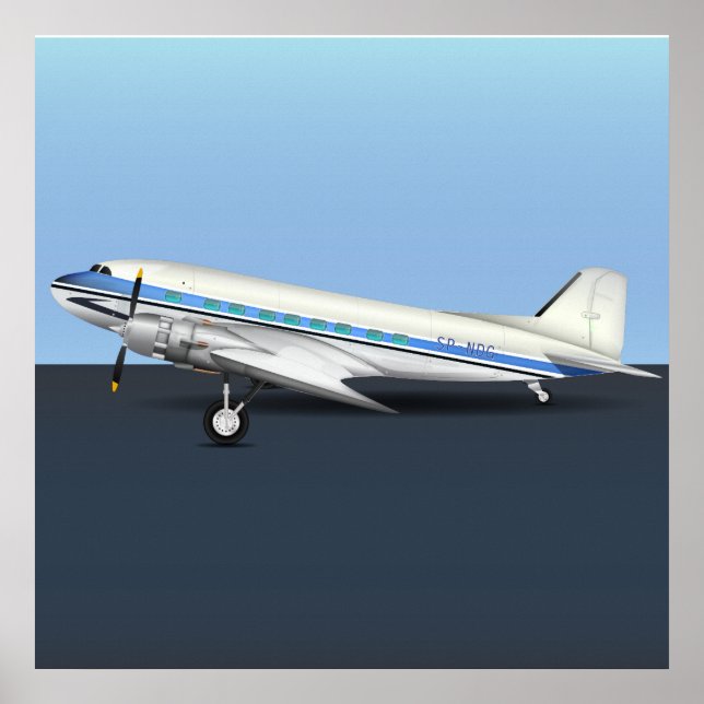 POSTER DC-3 (Devant)