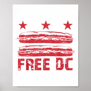Poster Dc The Sandwich Guy Gratuit Dc, Dc Drapeau Sous Sa