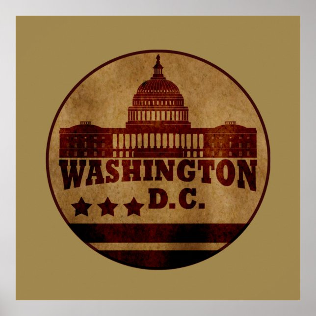 Poster dc washington (Devant)