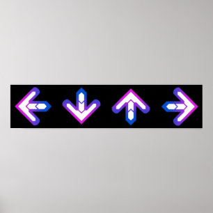 Poster DDR Arrows