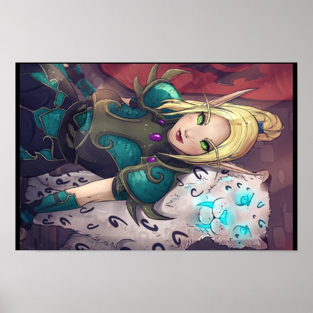 Poster de 16,5 po x 11 po Gigi & Frostbite (Devant)