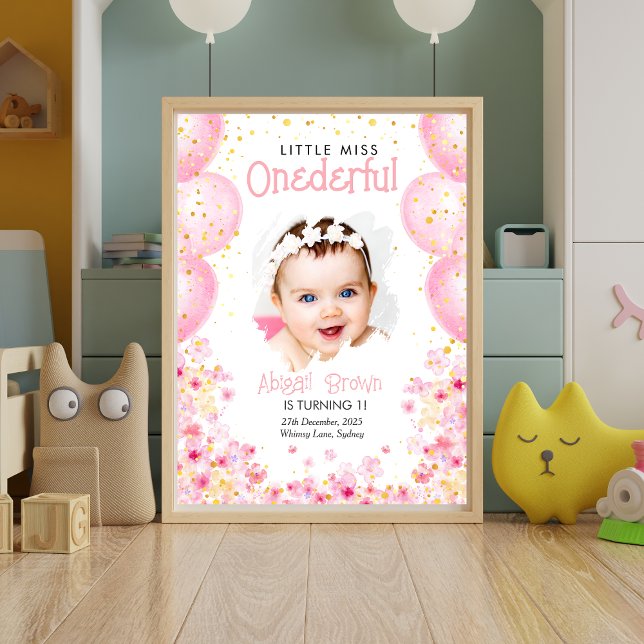 Poster de 1er anniversaire de Little miss (Créateur téléchargé)