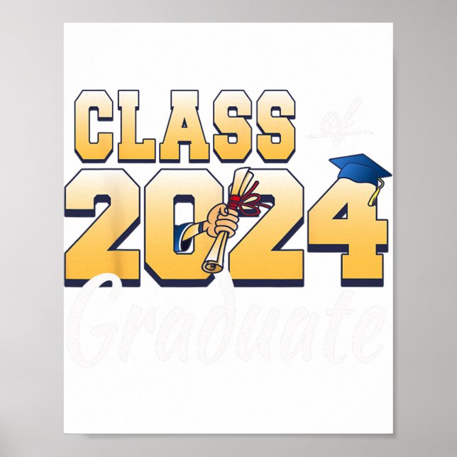 Poster De 2024 Diplôme Supérieur De 2024 (Devant)