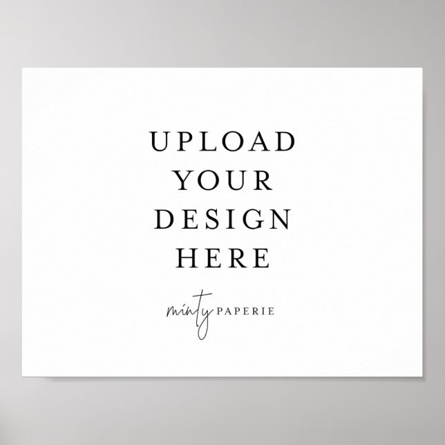 Poster de 8,5 po x 11 po - Paysage (Devant)