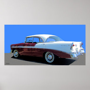POSTER DE 'AFFICHE DE BEL AIR 56 CHEVY