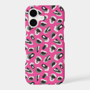 Poster de animal Abstrait rose chaud