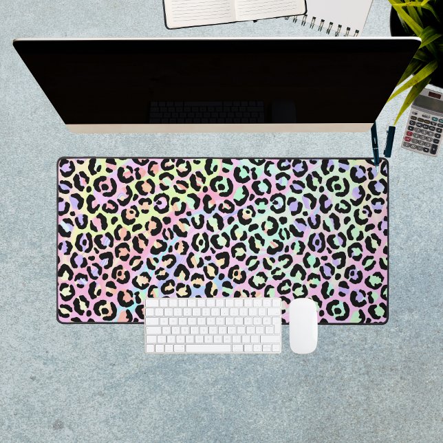 Poster de animal coloré XXL Mousepad étendu (Animal Print Colorful XXL Mousepad Extended Desk Mat
)