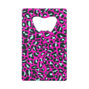 Poster de animal de Cheetah Leopard rose moderne