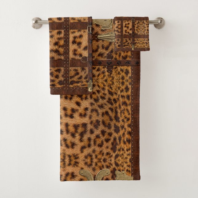 Poster de animal de Jaguar, une tribu de cuir Vint (En situation)