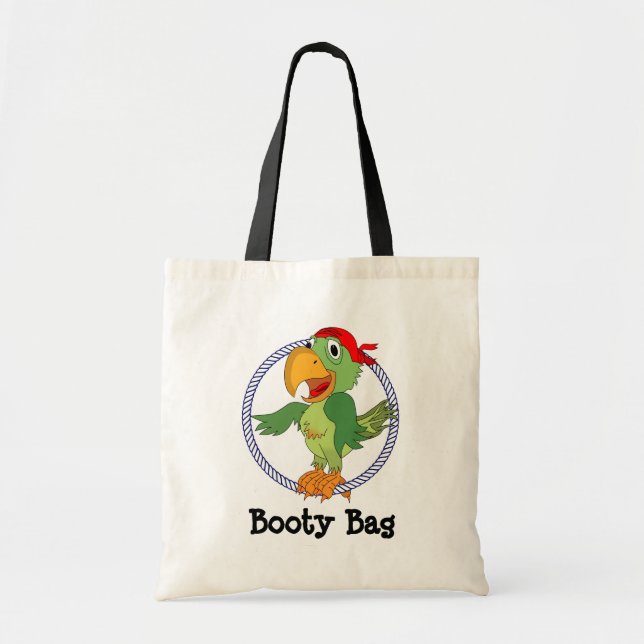 Poster de animal de sac à dos de pirate (Devant)