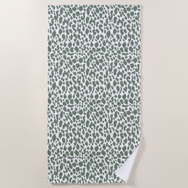 Poster de animal de serviettes de plage (Devant)