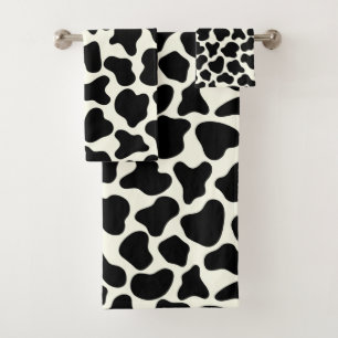 Poster de animal de vache coute noir esthétique