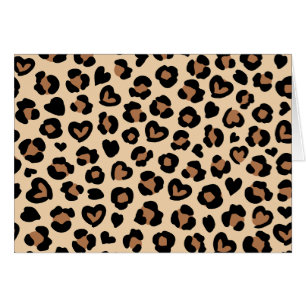 Poster de animal, Léopard Brown, Spots de guépard,