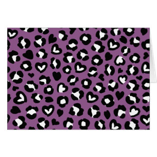 Poster de animal, Léopard Violet, Spots De Cheetah