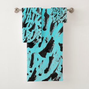 Poster de animal turquoise Abstrait