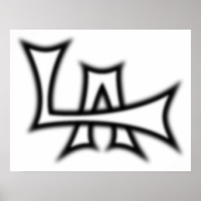 Poster de B&W Los Angeles (Devant)